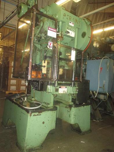 Used 1687-230 Perkins 22 Ton HIGH SPEED Gap Frame, High Speed Flywheel  Power Press, Model 22-S