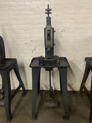 Used 5904-510 Royersford Excelsior #10 / Famco, Metalworking, Forming & Stamping Punch Press / Foot Operated 2.5 Ton Kick Press