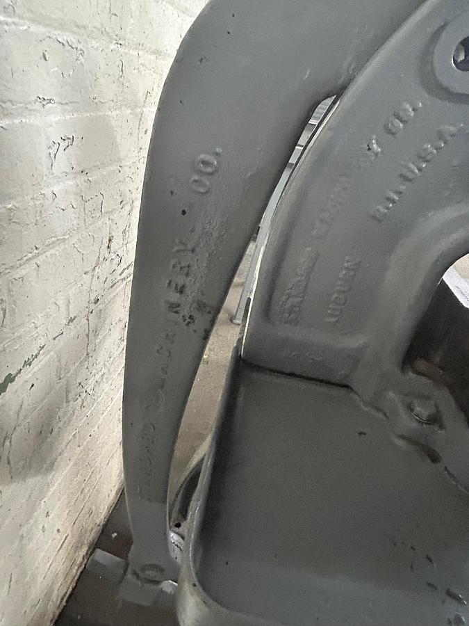 Used Standard Machinery #1A Metalworking, Forming & Stamping 2.5 Ton Punch Press