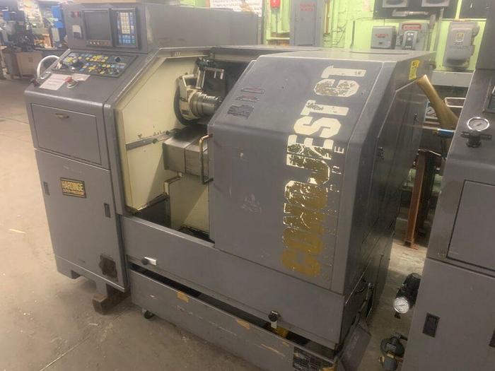 Used HARDINGE CONQUEST GT SUPER PRECISION GANG TOOL CNC LATHE With FANUC OT