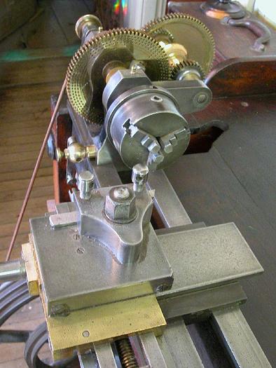 Used 2581-385 Antique Goyen Ornamental Turning Lathe – Circa 1871, with Accessories