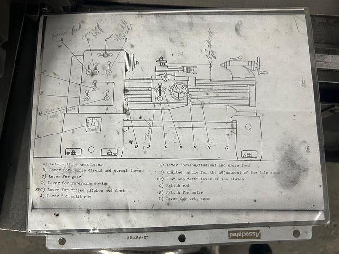 Used Meuser & Co. 18" x 26" - 68″ Gap Bed, Tool Room Engine Lathe, Inch / Metric