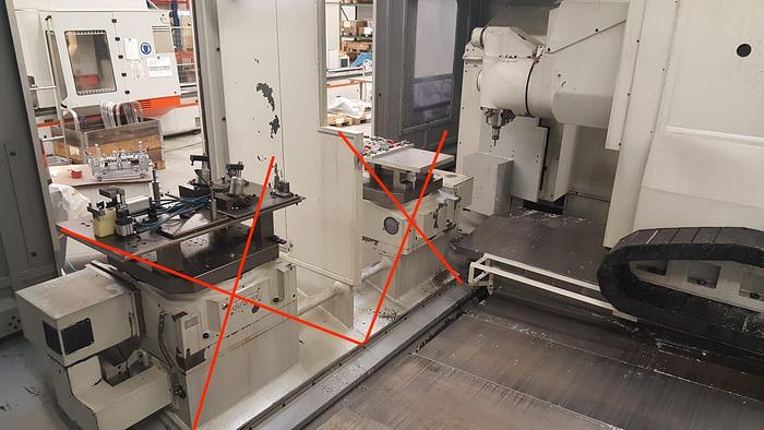 Gebraucht Fahrständerfräsmaschine EUMACH MB 3200