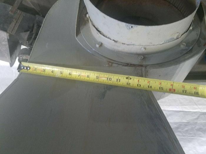 Used Air Blower Exhaust System 3/4 HP 110V 12 inch duct