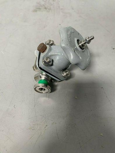 Used ITT Dia-Flo Diaphragm Valve w/ 1/2" Sanitary Fittings