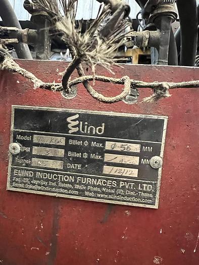 Used Induction Billet Elind