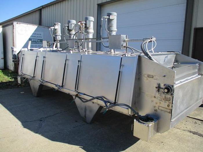 Used Air Liquid Nitrogen Freeze Tunnel; 48"Wx18'L