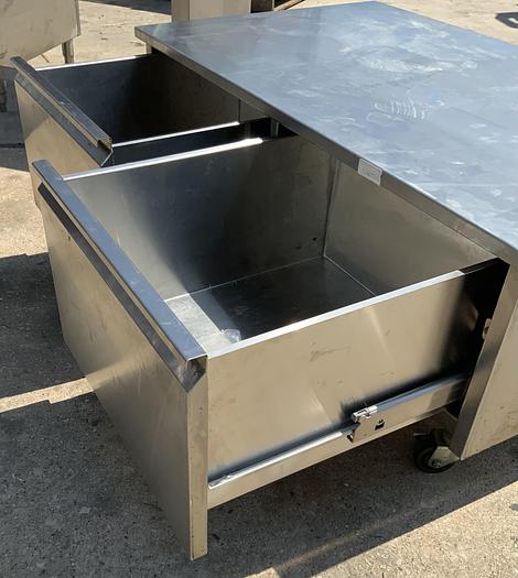Used Stainless Steel Cabinet 29"x48"