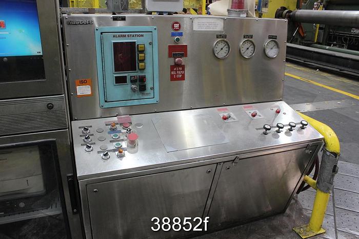 Used Pusey And Jones Horizontal Track Reel with 194x42" Diameter Reel Drum #38852