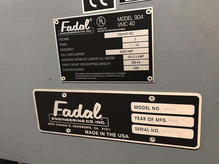 Gebruikt 1995 Fadal VMC2216