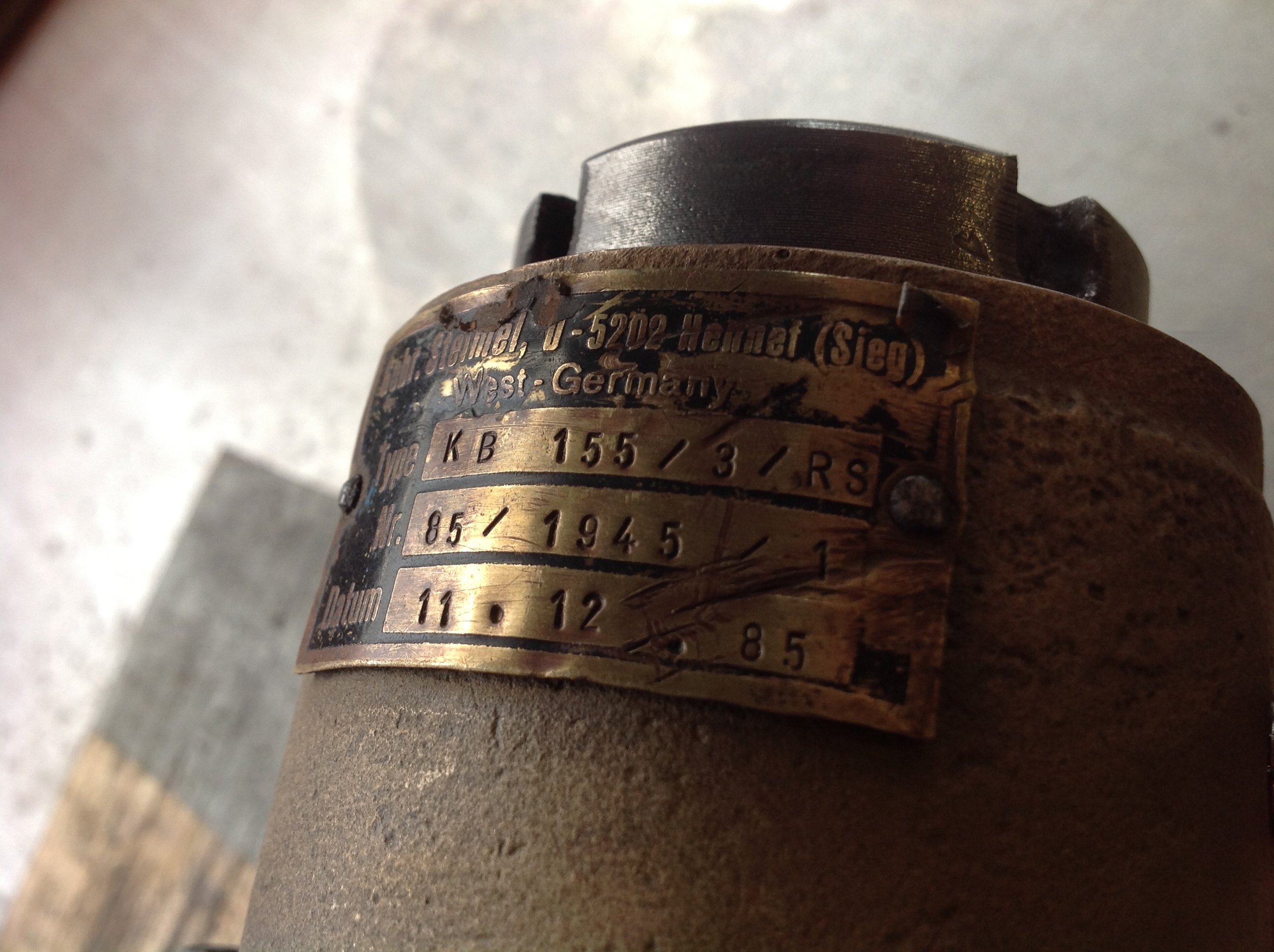 Used STEIMEL WATERPUMP KB 155-3RS