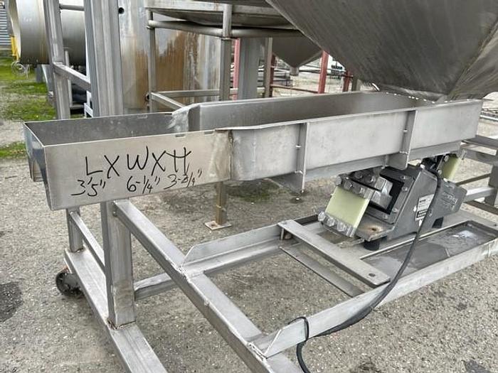 Used Stainless Steel Dual Surge Hopper System