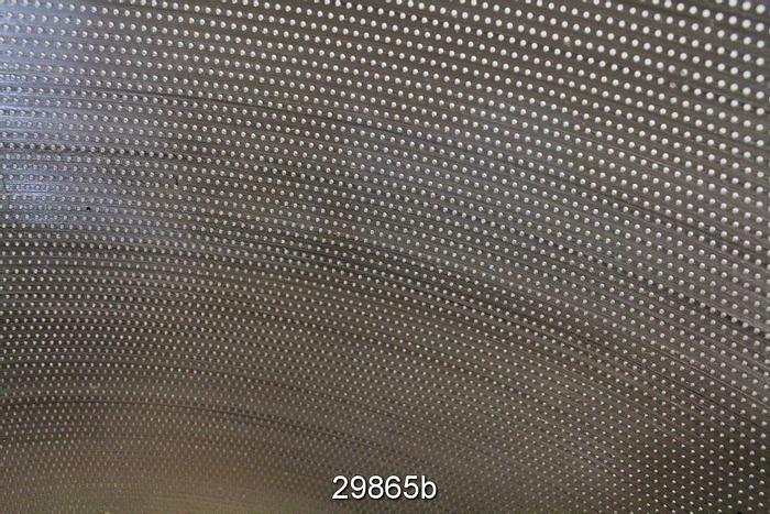 Used Bird 400 Pressure Screen, .094" Holes #29865