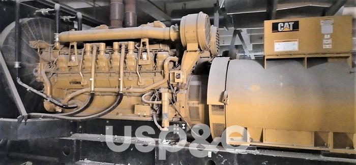 Used 2 MW 2003 Used Caterpillar 3516 Diesel Generator Set