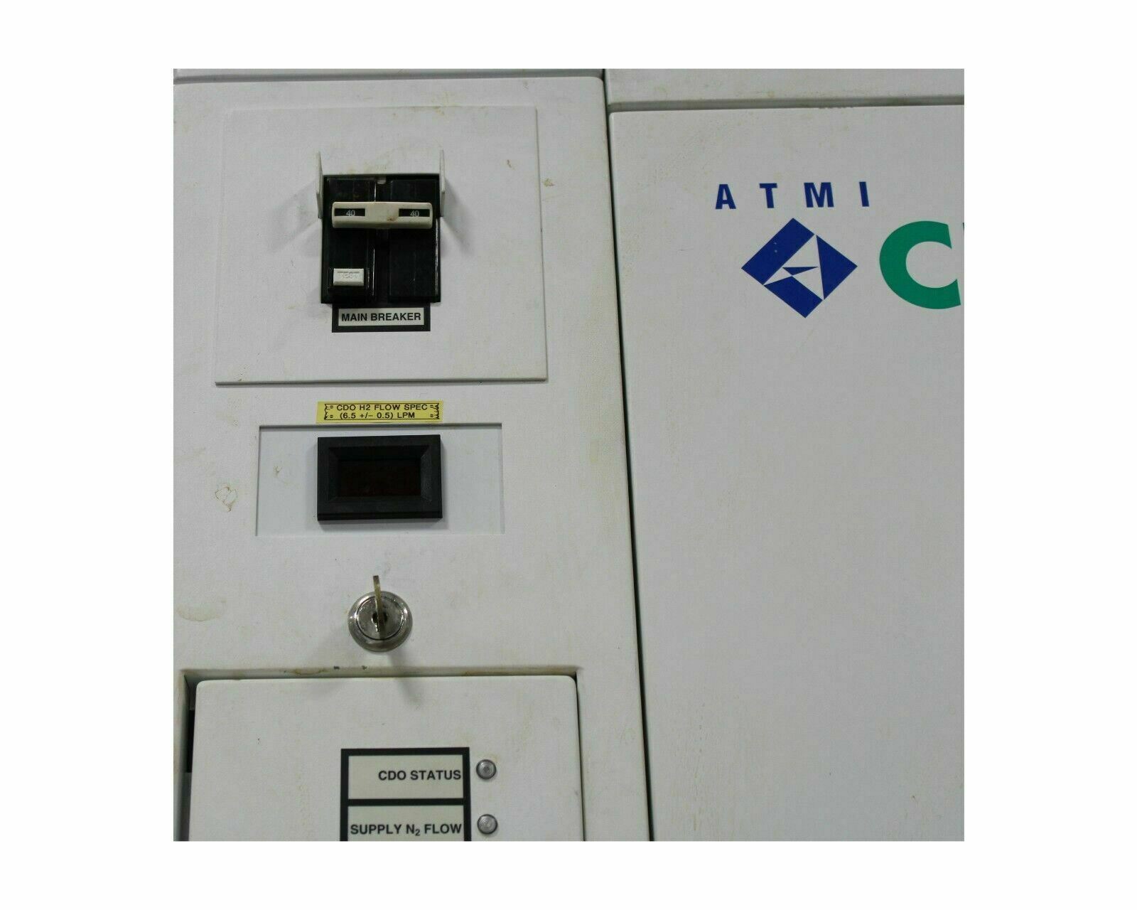 Used ATMI CE6000905 CONTROLLED DECOMPOSITION AND OXIDATION UNIT (CDO) 863