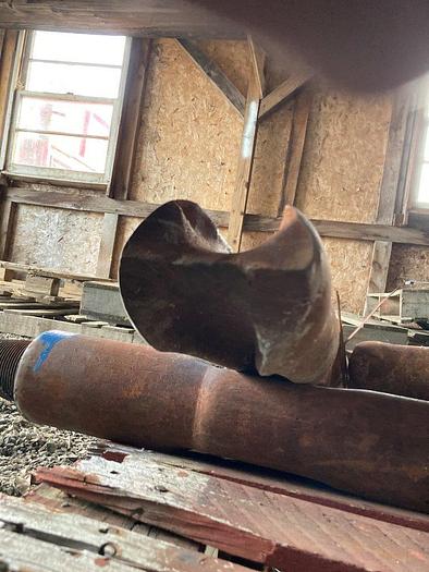 Used 5-1/2” diameter x approximately 24” length Cable Tool Drilling Chisel Bit