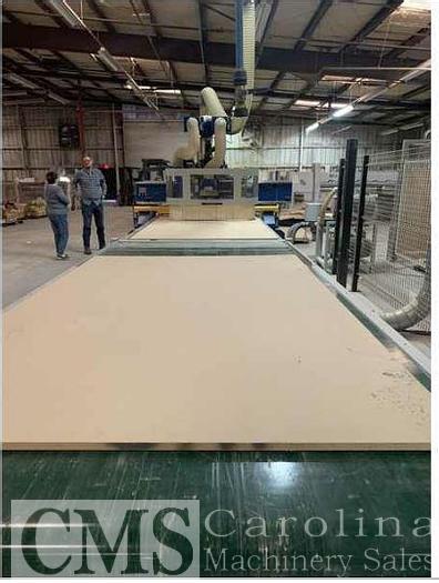 Used 2017 Giben G4 CNC Router wity Outfeed