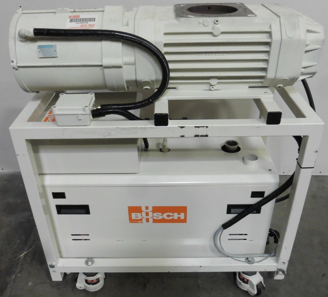 Used Busch Cobra DS 80 Vacuum Pump w/ WY 1250 Booster Pump