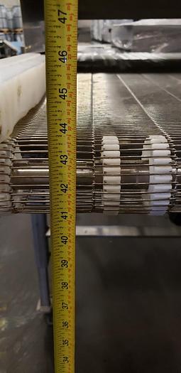 Used Washer, Belt, 42" x 100", Stainless Steel, Innotech, 2-Zone #5861449