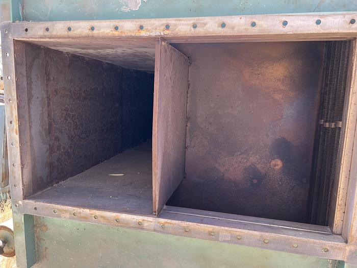 Used Heat Exchanger, Air, 2,528 SF, 550 deg F, Cain Industries #S744457