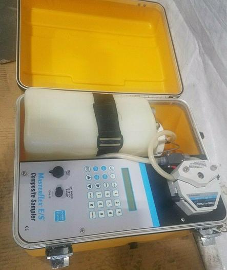 Used MasterFlex E/S Composite Sampler 600 RPM with NEW BATTERY Tested!!