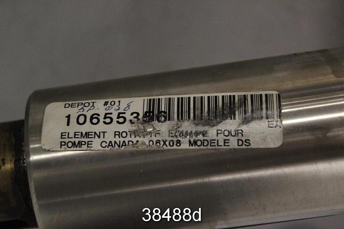 Used Canada Pump Ltd. 6x8 DS Pump Shaft and Bearing Assembly #38488