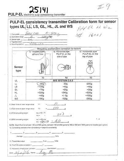 Used NELES AUTOMATION SMART PULP #25141