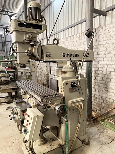 Used Simplon Vertical Milling Machine