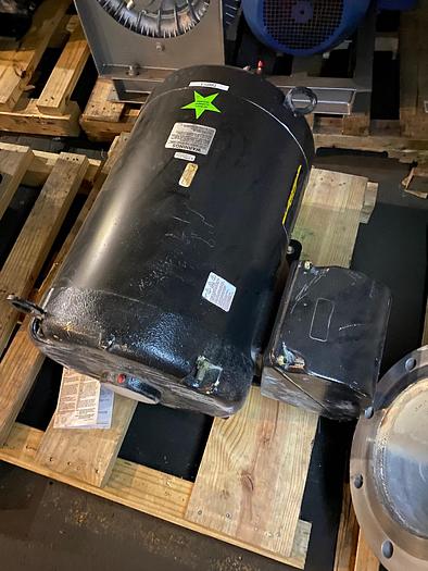 Used 125 HP Baldor Motor Spec: M44E195W047