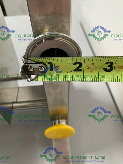 Used Sartorius 17546---001 Stainless Steel Tangential Crossflow Filtration Holder