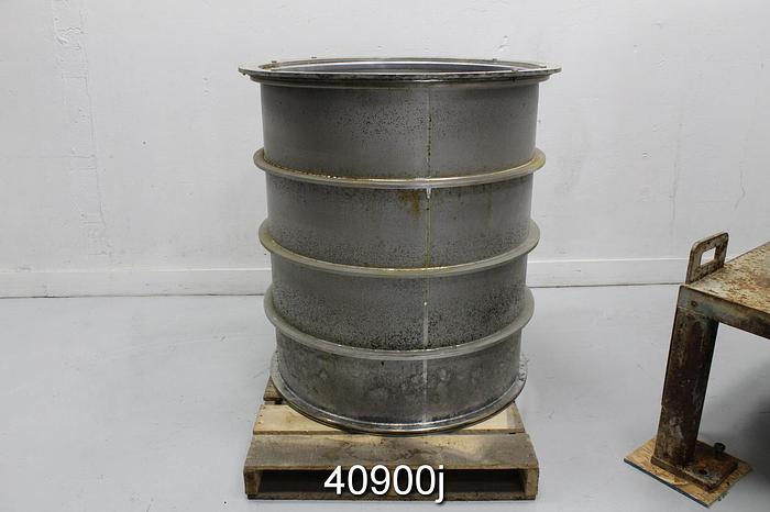 Used Black Clawson UV500 Pressure Screen, SS Housing #40900