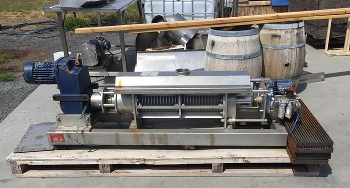 Used Press, Screw, 8" Diameter, S/st, JS Press, Continuous, #S741022