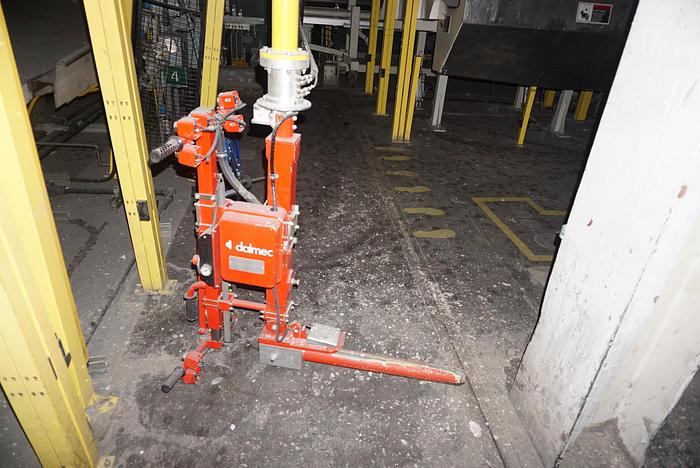 Used DALMEC ROLL MANIPULATOR FLOOR MOUNTED W/ SHAFT