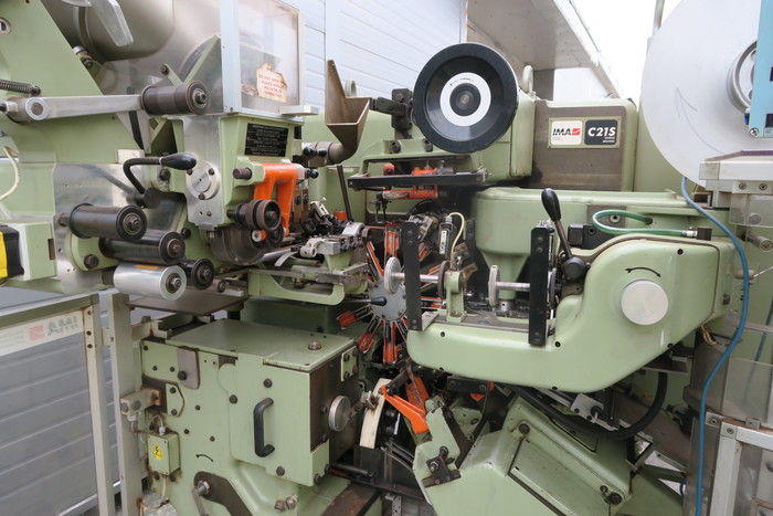 Used (2) IMA C21 TEABAG MACHINES