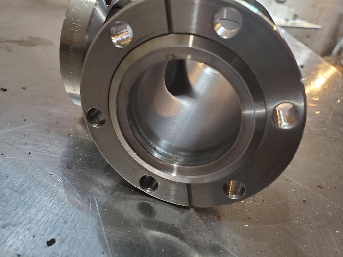 MDC MFG. 1.5" Inner Dia. Stainless Steel Vacuum Tee (Y2)