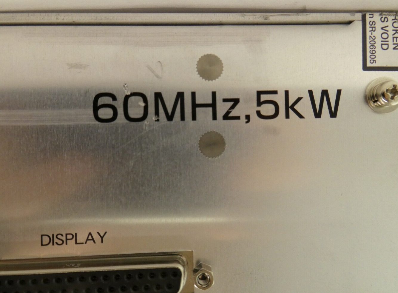 Used Daihen AMN-50K1-V RF Auto Matcher TEL Tokyo Electron 3D39-000008-V1 Working