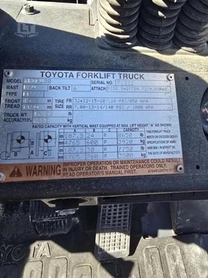 Used 2013 Toyota 7FGAU55