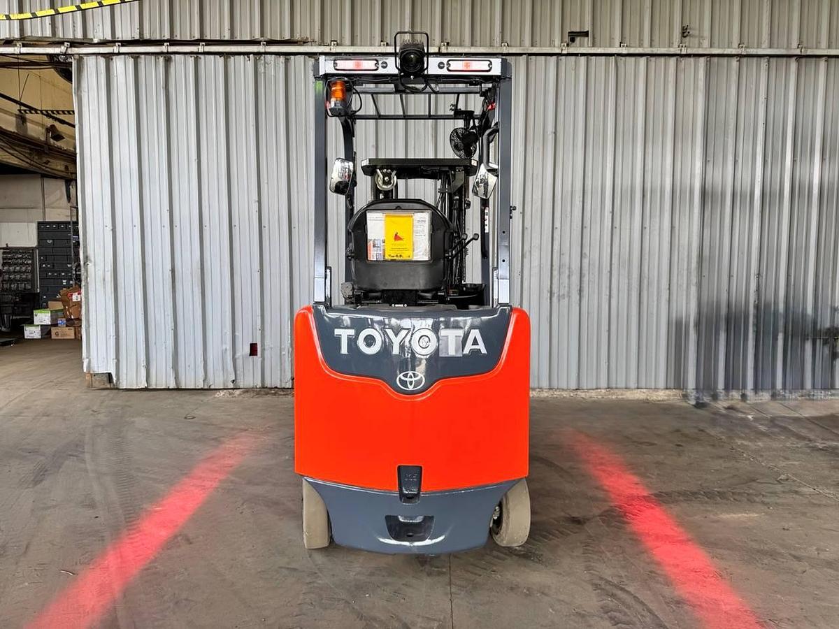 Refurbished RECONDITIONED: 2018 Toyota 8FBCU25 - 5,000 Lb. Electric Forklift!