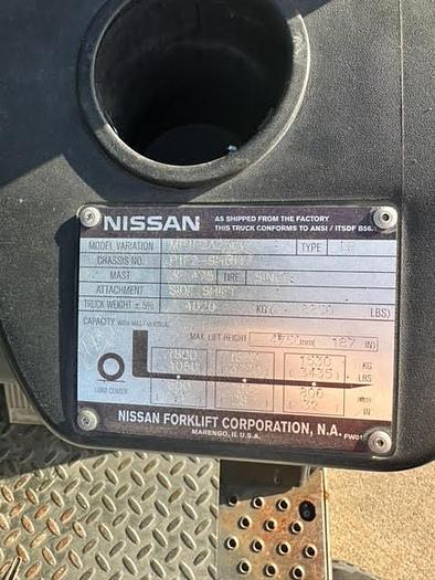 Used 2013 Nissan MP1F2A25LV