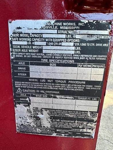 Used 2008 Taylor TXH350L