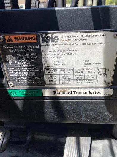 Used 2006 Yale GLC060VX