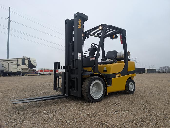 Refurbished Reconditioned! 2015 Yale 6,000 Lbs. LPG Forklift