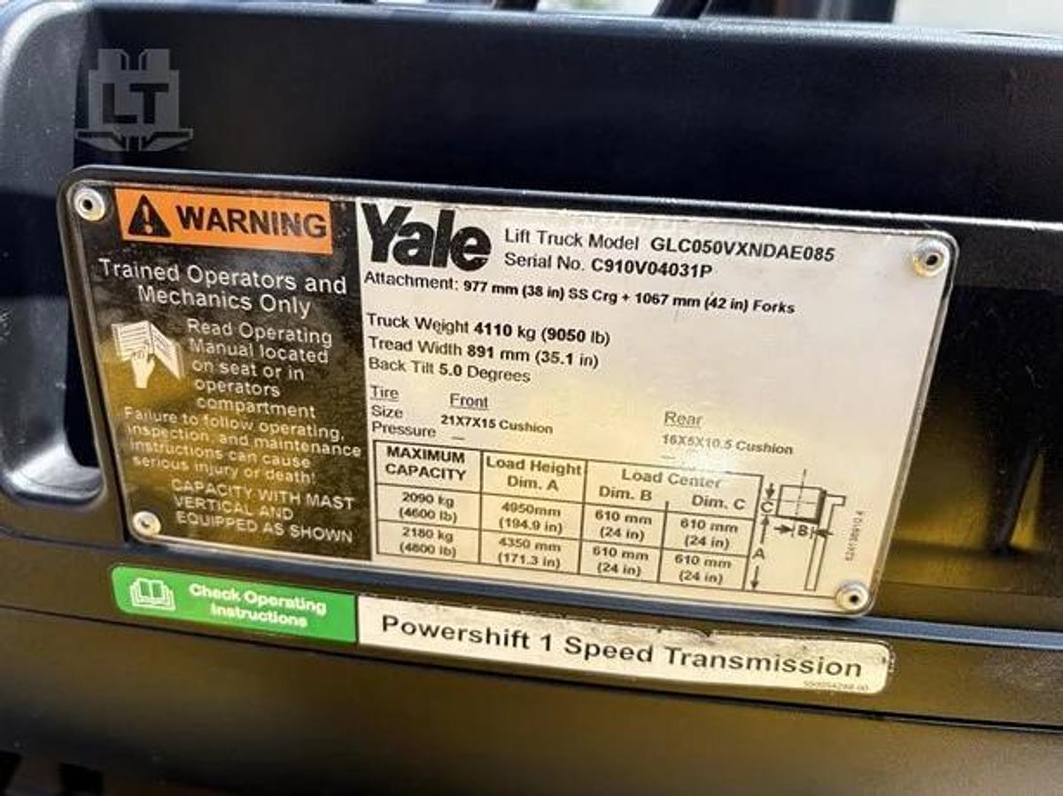 Refurbished 2000 YALE GLC050TG