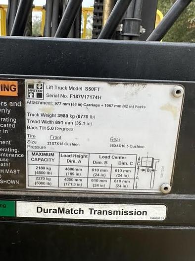 Used 2010 Hyster S50FT