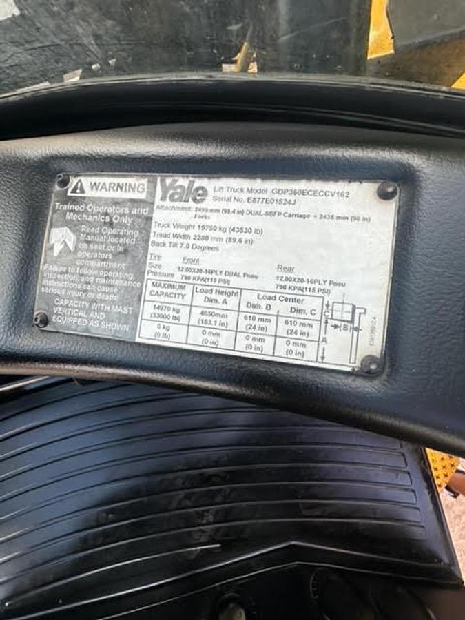 Used 2011 Yale GDP360