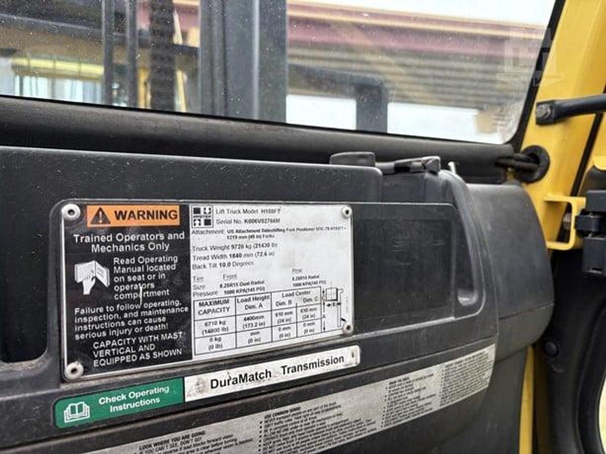 Used 2012 Hyster H155FT