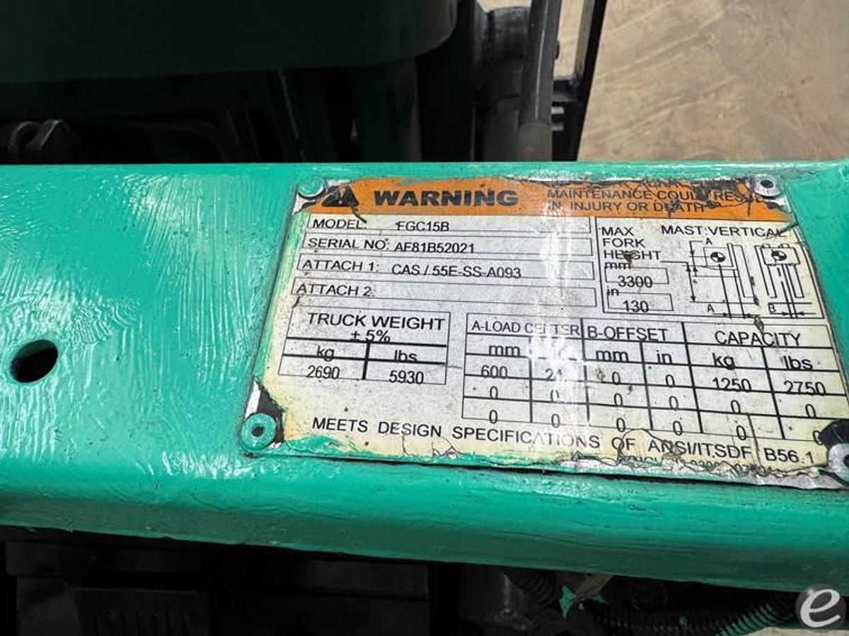 Used 2000 Mitsubishi FGC15B