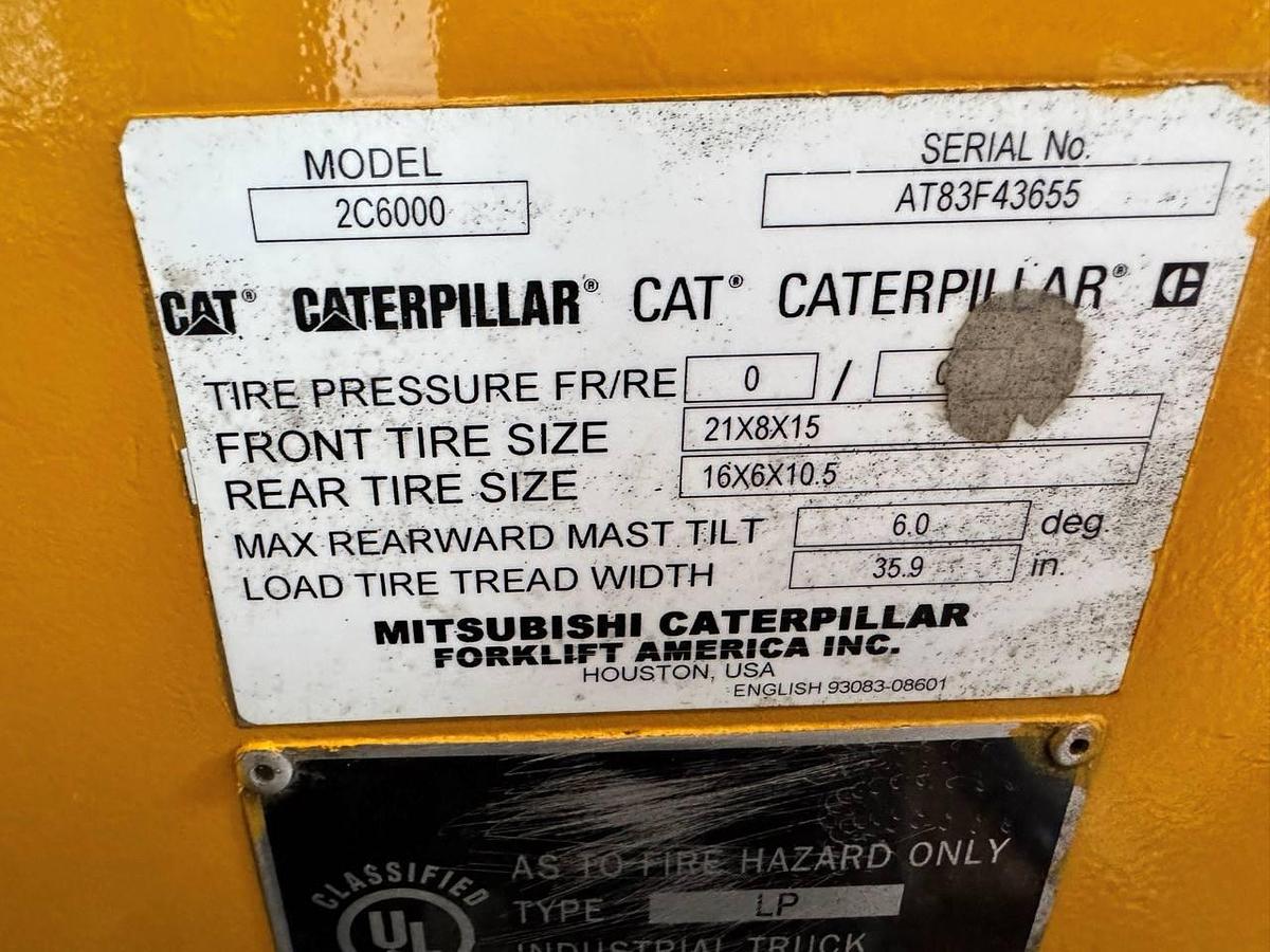 Refurbished 2020 CAT 2C6000