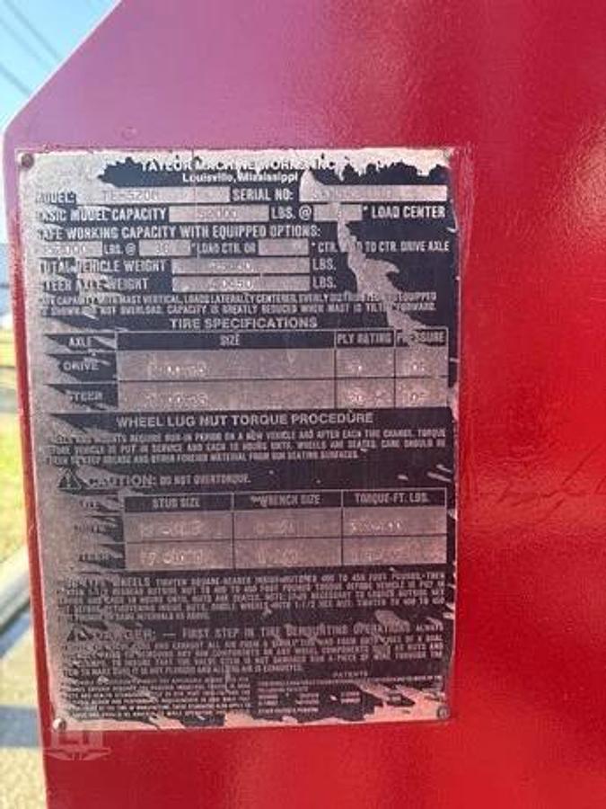 Used 1995 Taylor TE520