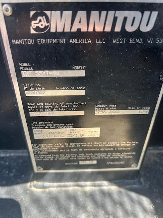 Used 2020 Manitou TMT55 55XT 4W
